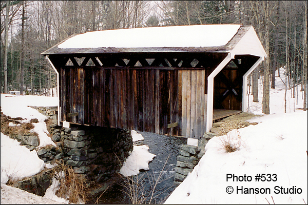 Langdon, NH - Prentiss Bridge - Winter